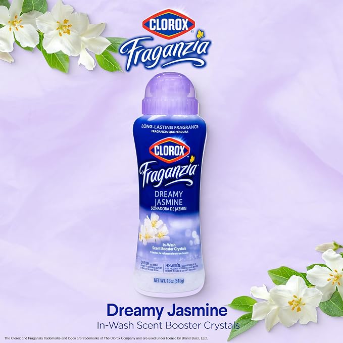 Clorox Fraganzia Laundry Scent Booster Crystals in Dreamy Jasmine Scent - Image 3