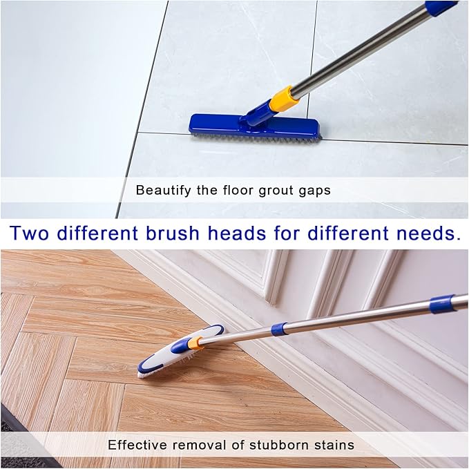 ITTAR Grout & Scrub Brush Combo, Floor Scrubber - Image 3