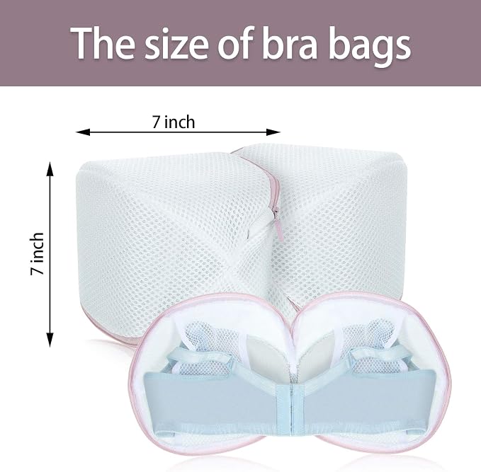 Shappy 6 Pieces Bra Washing Bag - Image 2