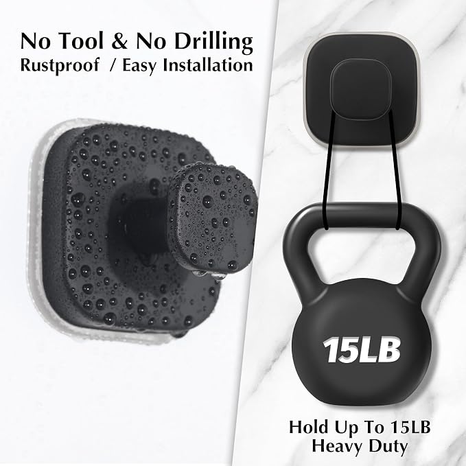 Suction Cup Hooks for Shower - Image 6