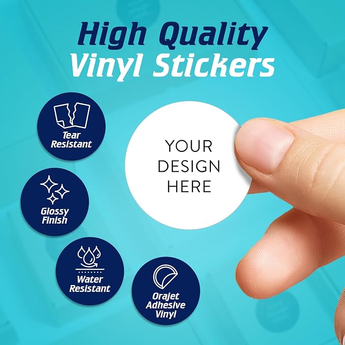 100 Custom Vinyl Stickers - Image 3