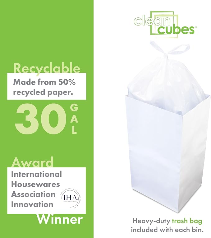 30 Gallon Disposable Pop-Up Trash Cans - Image 4
