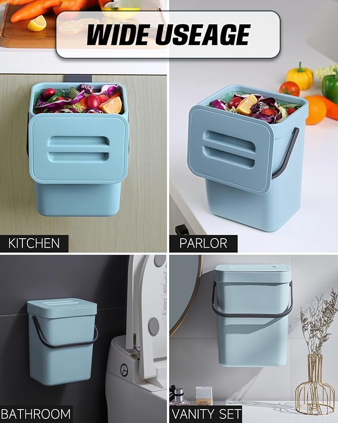1.3 Gallon Small Trash Can - Image 7