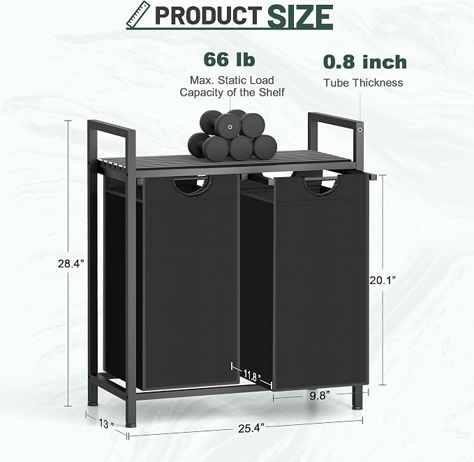 Laundry Hamper, Laundry Sorter - Image 4