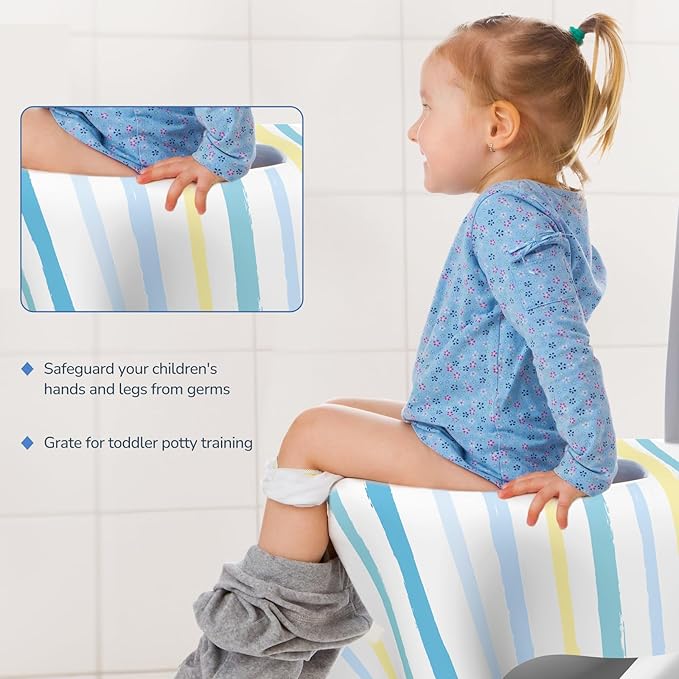 Toilet Seat Covers Disposable, Large Waterproof Potty Covers - Image 3