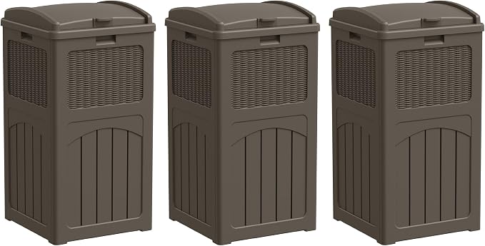 Greesum 33 Gallon Outdoor Trash Can by BuynowfromGreesum