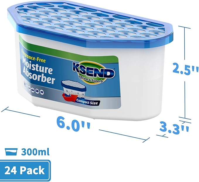 Moisture Absorbers, 24 Pack, Compact Dehumidifier - Image 9