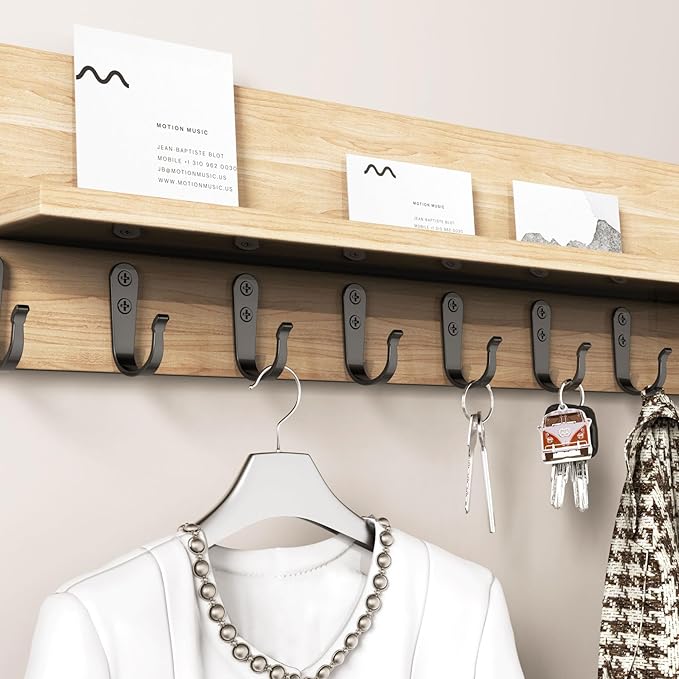 20PCS Heavy Duty Metal Coat Hooks - Image 6