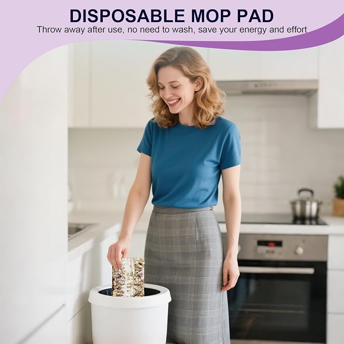 25 Pcs 5X Cleaning Power Mop Refills - Image 8
