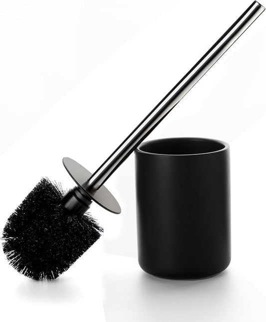 Ceramic Toilet Brush & Holder Set by ViosuniuBathroomSpecialists