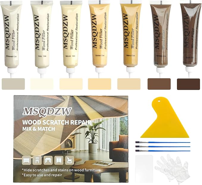 Wood Repair Kit, Wood Scratch Repair by Unknown