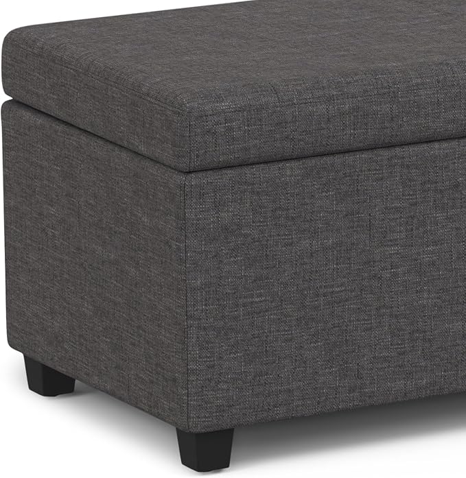 SIMPLIHOME Avalon 54 inch Wide Contemporary Rectangle Extra Large Storage - Image 7