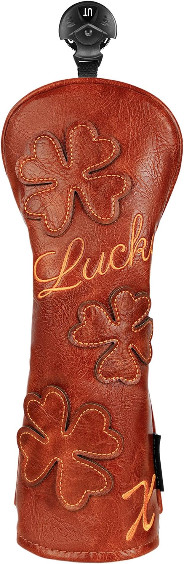 Golf Headcovers Golf Club Head Covers Four Leaf Clover Good Luck Charm by BigTeeth