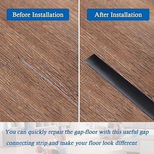 Floor Transition Strip Self Adhesive Floor Cover Strips Laminate 1.57" Wide - Image 4