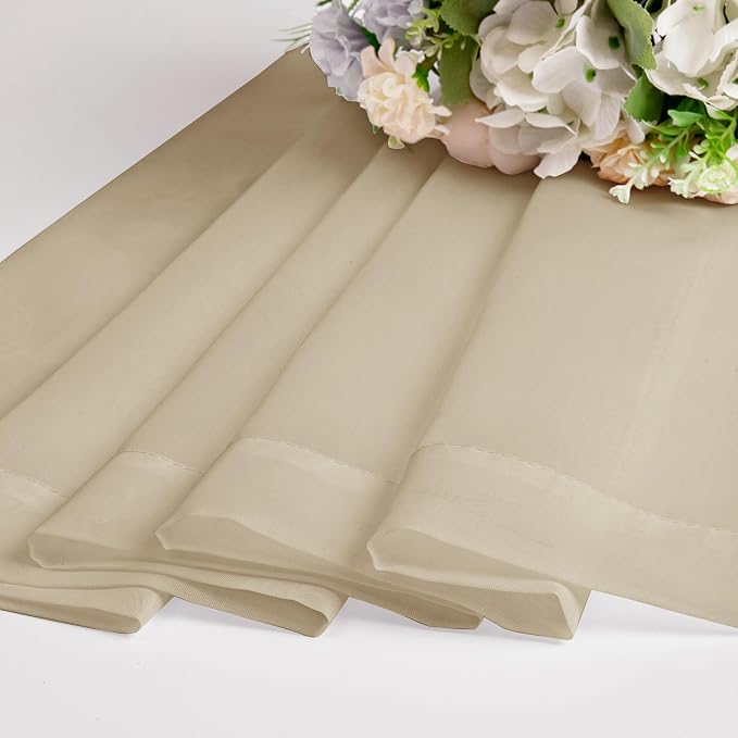 Chyhomenyc Sheer Taupe Valances - Image 7
