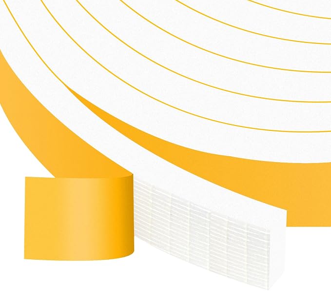 Strong Adhesive Foam Weather Stripping, High Density Door Insulation Strip，AC by Trisiki