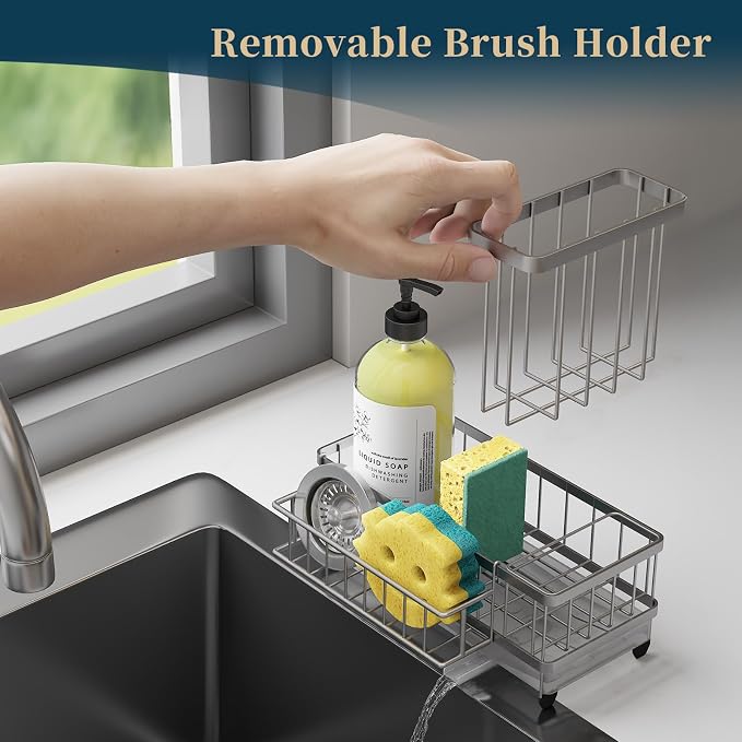 Consuemst Sponge Holder for Kitchen Sink - Image 3