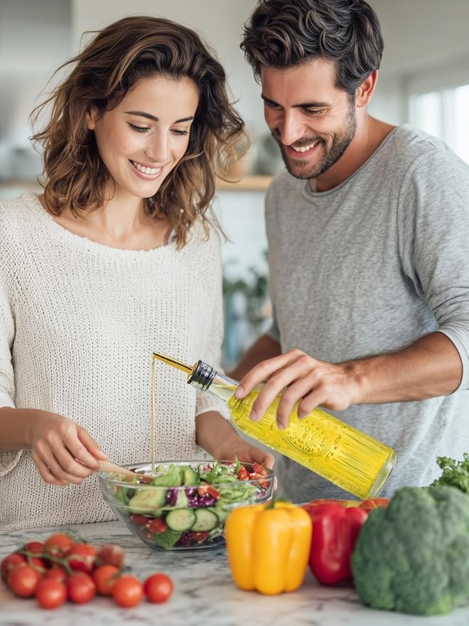 2 Pcs Olive Oil Dispenser Bottle - Image 7