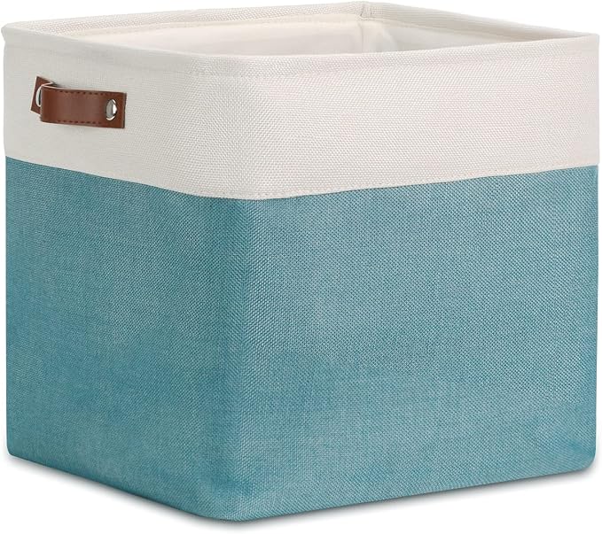 DULLEMELO Cube Basket for Storage, Collapsible Fabric Cube for Organizing by DULLEMELO