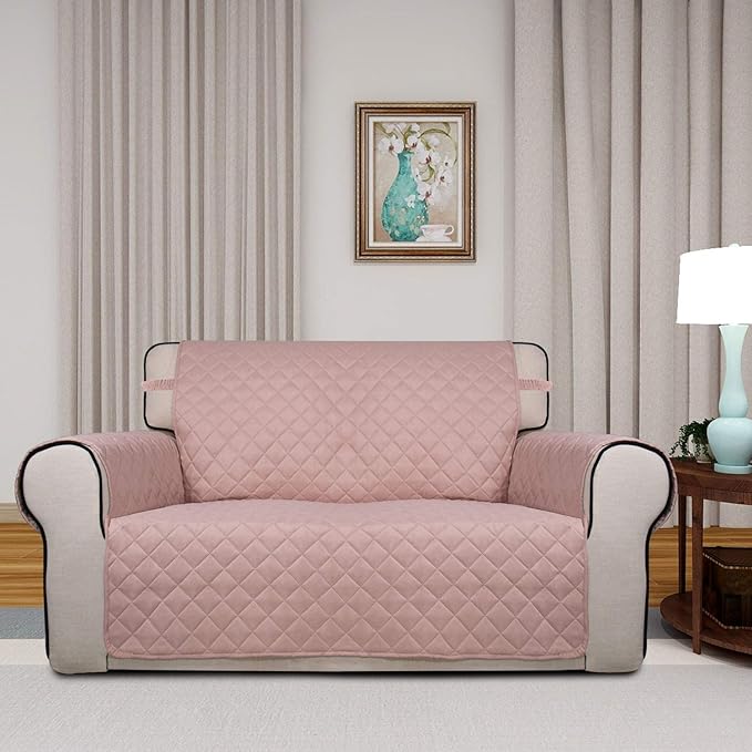 PureFit Reversible Quilted Sofa Cover, Water Resistant Slipcover Furniture - Image 2