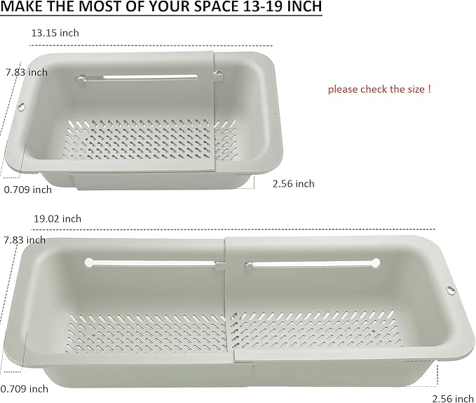 LASSHSWA Collapsible Colander and Strainer - Image 5