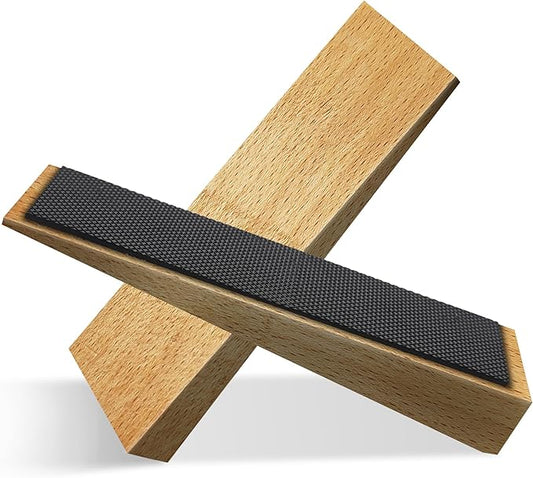 2 Pack Wooden Door Stop by Unknown