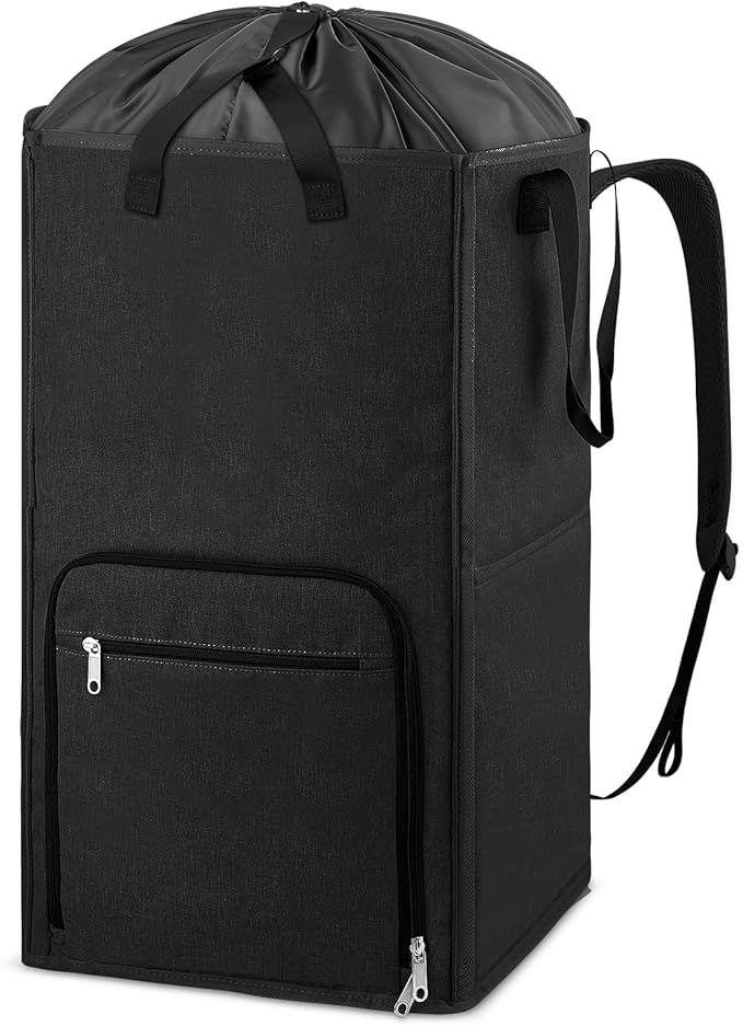 Laundry Backpack Bag, Bukere Extra Large 2 in 1 Laundry Hamper Basket by Bukere