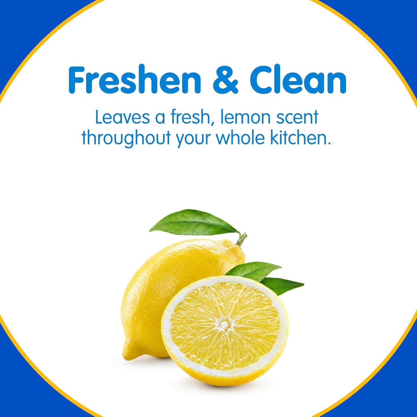 Plink Garbage Disposal Cleaner & Deodorizer, Lemon Freshener, 40 Count | Easy Capsules Clean and Deodorize Garbage Disposals; Regular Use Helps Prevent Food Odors and Grime Buildup, Made in USA