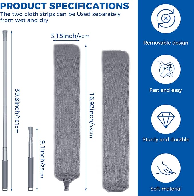 Retractable Gap Dust Cleaner Cleaning Tools - Image 2
