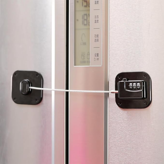 YEYA Upgraded Refrigerator Door Lock by YEYA
