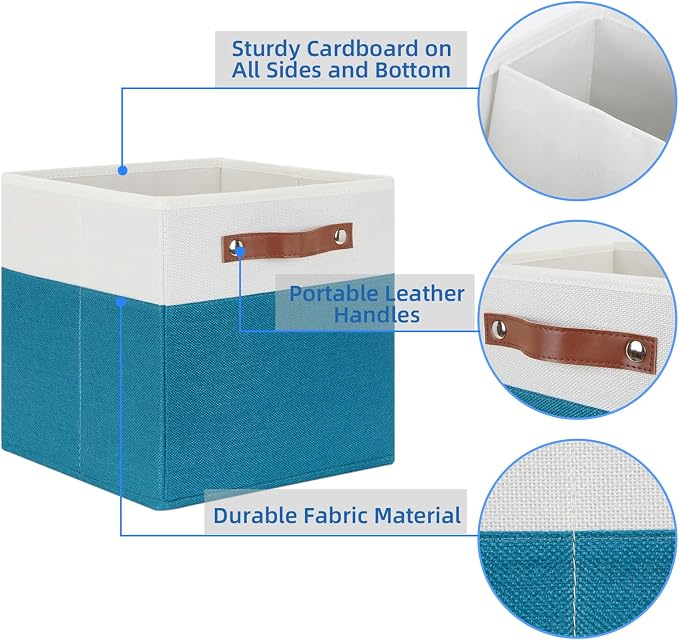 Temary Storage Cube Bins 11 Cube Storage Bins Storage Baskets - Image 3