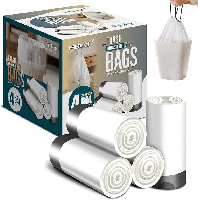 FORID Small Drawstring Trash Bags by FORID