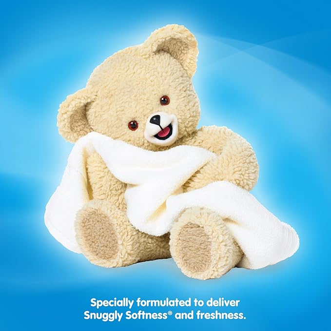 Snuggle Blue Sparkle Liquid Fabric Softener, 2X Concentrated, 200 Loads - Image 9