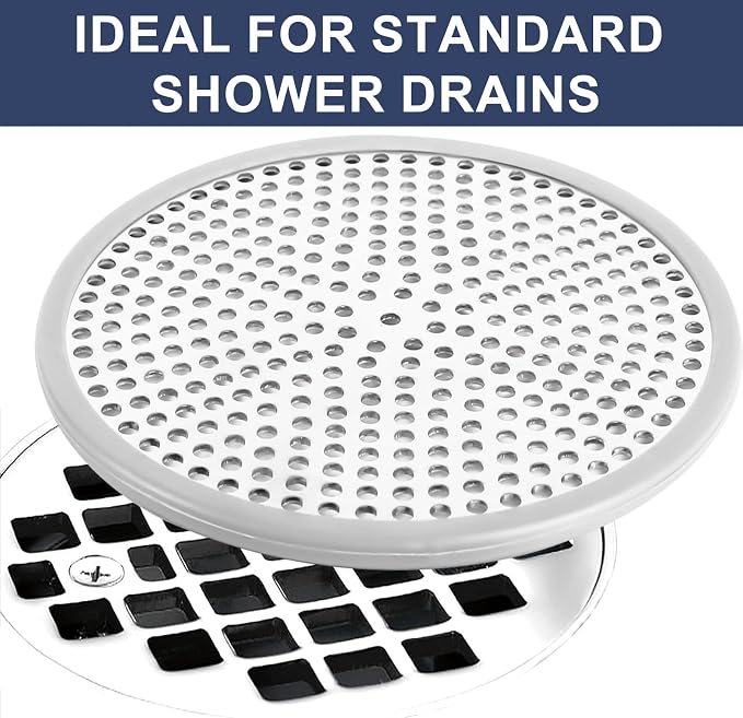 Heavy Duty Stainless Steel Drain Protector, Outside Diameter 4.75" Mesh Metal - Image 4