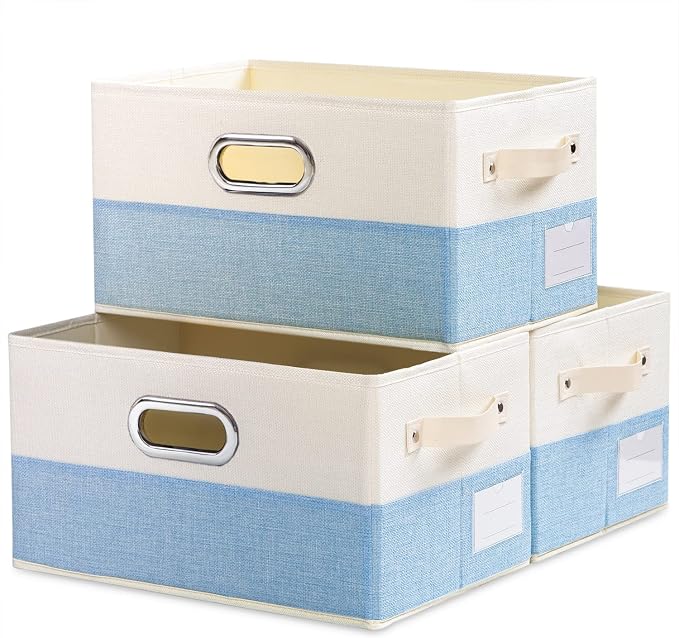 PRANDOM Large Fodable Storage Baskets by Prandom
