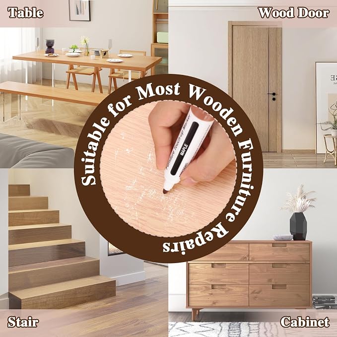 Dual Tip Furniture Markers Touch Up, Upgrade 13 Pcs Wood Markers Furniture - Image 7