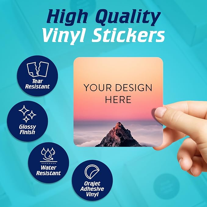 100 Custom Vinyl Stickers - Image 3