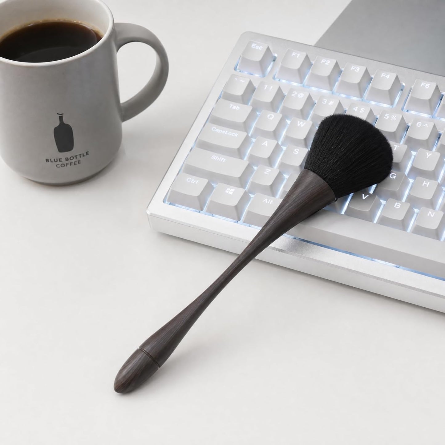 2 Pcs Exquisite Dusting Brush, Small Detailing Brushes, Soft Microfiber Brush for Models, Craf, Collectibles,Computers, Digital Devices, Car Interior, Musical Instruments,Craft, Artwork