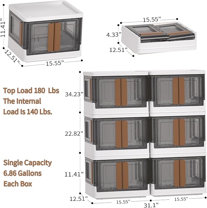 HAIXIN Folding Storage Bins - Image 4