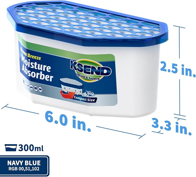 Moisture Absorbers, 12 Pack, Compact Dehumidifier - Image 2