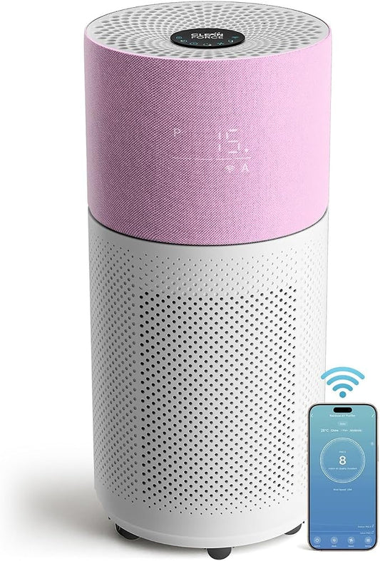 CleanForce Rainbow H13 True HEPA Air Purifier by CLEANFORCEAIR