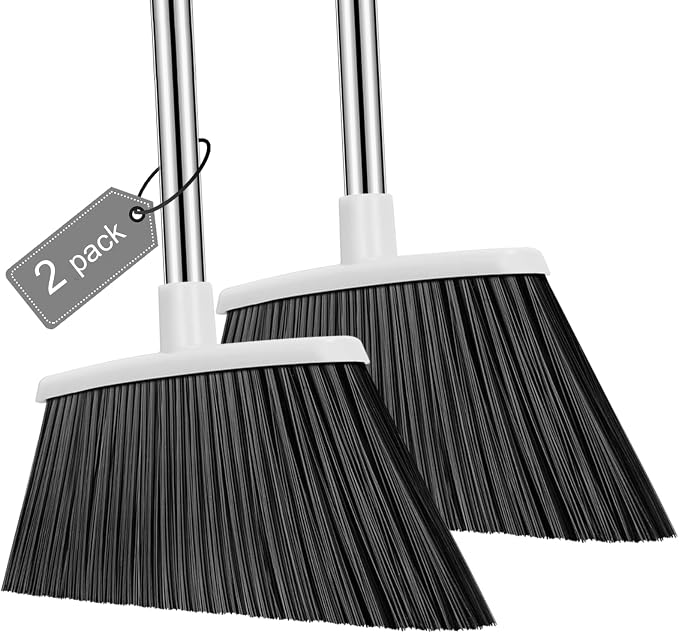NACENA Heavy Duty Broom, 55 Inch Long Handle Outdoor Large Angle Brooms by NACENA