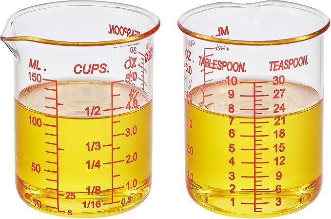 High Borosilicate Glass Measuring Cup-V-Shaped Spout，Glass Measuring Beaker - Image 8