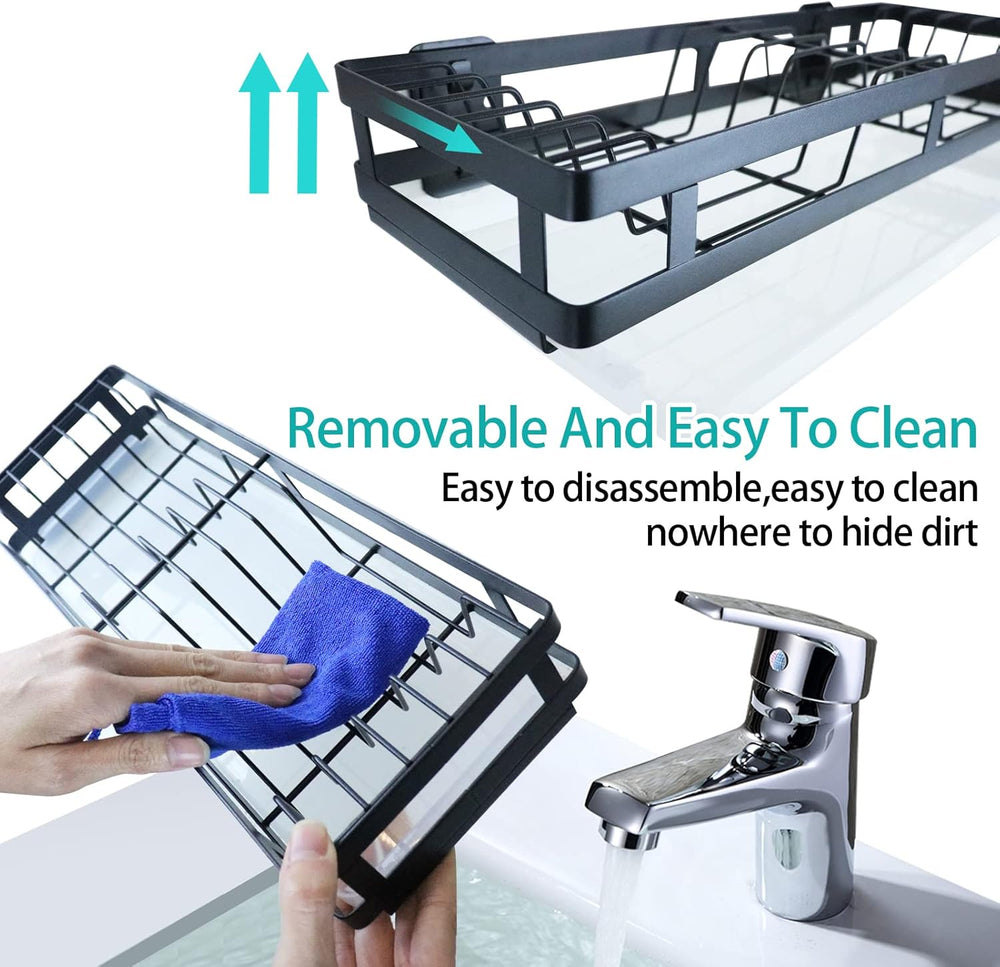 Wall Mounted Stainless Steel Dish Drying Rack Fruit Vegetable Storage Basket ...