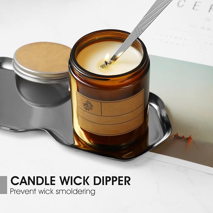 PATOISE 4 in 1 Candle Accessory Set, Wick Trimmer, Candle Snuffer, Wick Scoop - Image 5