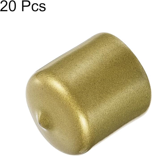 uxcell 20pcs Rubber End Caps 30mm ID Vinyl Round Tube Bolt Cap Cover Thread - Image 2