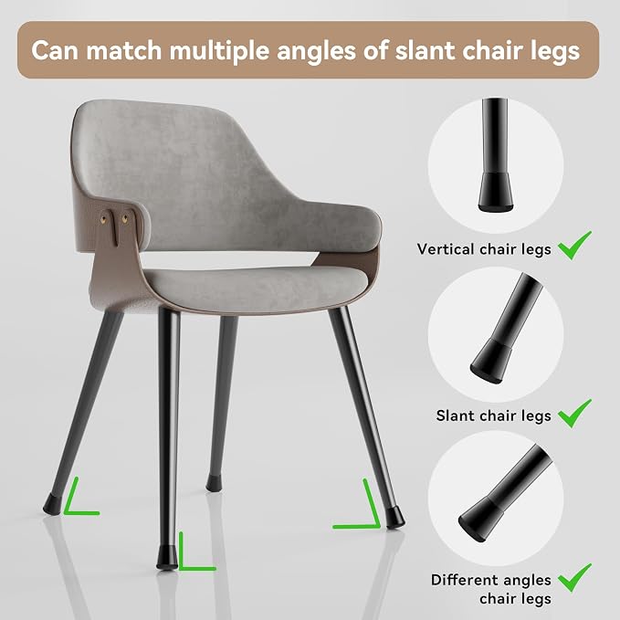 24PCS Extra Small Chair Leg Floor Protectors - Image 5