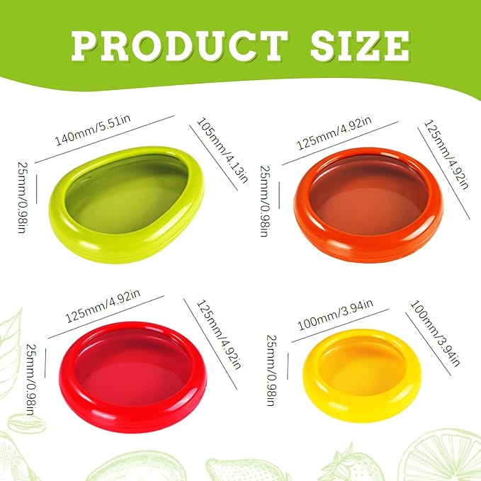 Set of 4 Saver and Tomato Holder - Image 8