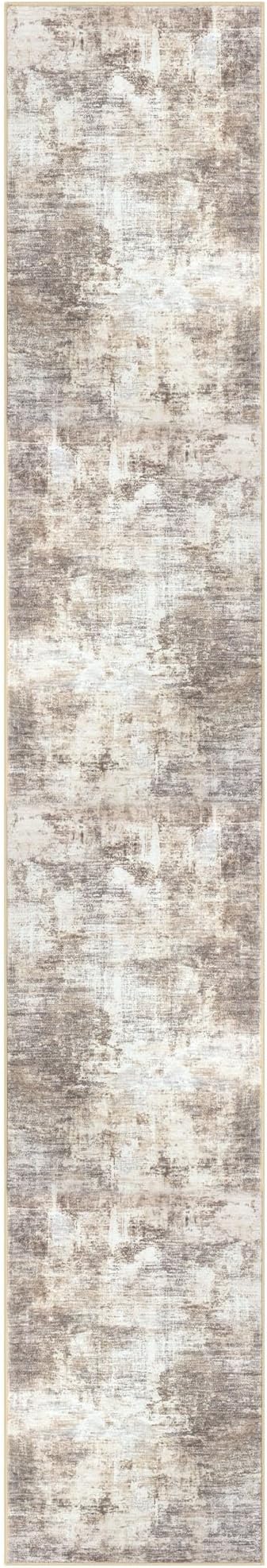 IOHOUZE Abstract Runner Rug 3x16 Ft Long Washable Runners - Image 9