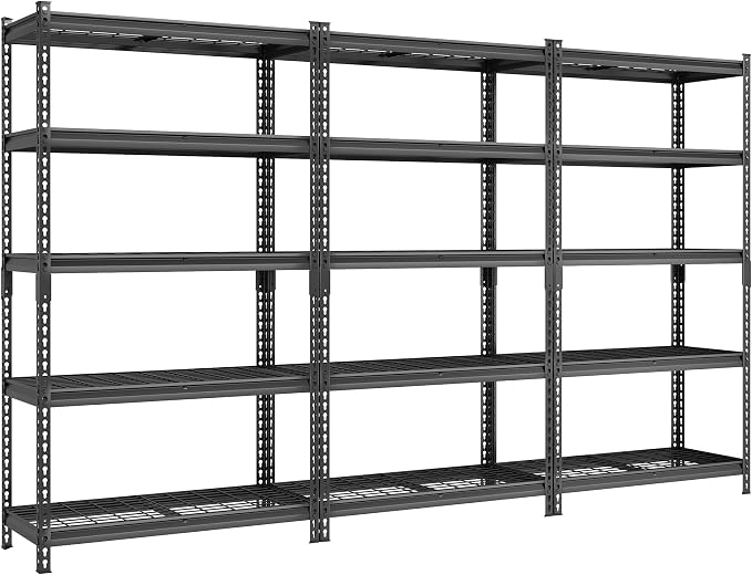 SONGMICS 5-Tier Storage Shelves, Heavy-Duty Garage Shelving, Adjustable by SONGMICSbySONGMICSHOME
